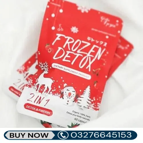  Frozen Detox Capsules 2 In 1 Detox And Fiberry Price in Pakistan