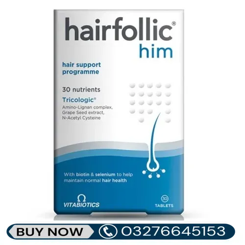 Hairfollic Him Tablets Price in Pakistan