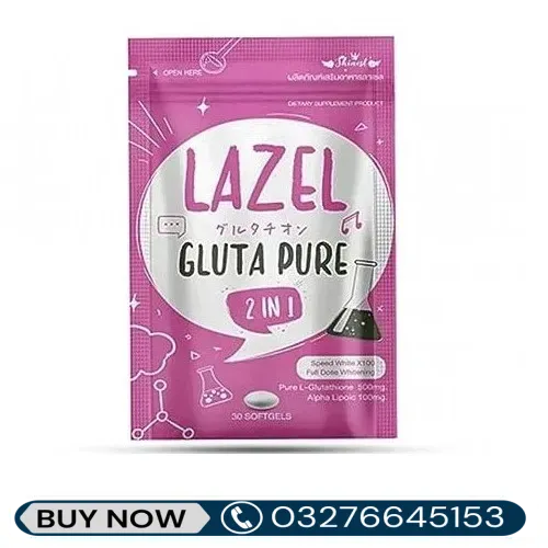  Lazel Gluta Pure 2 in 1 Dietary Supplement Price in Pakistan