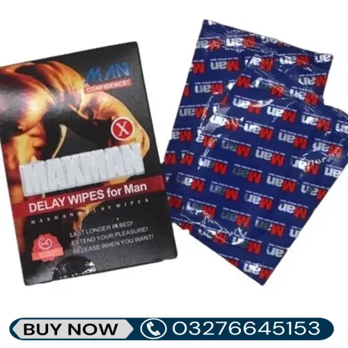 Maxman Delay Wipes Price in Pakistan