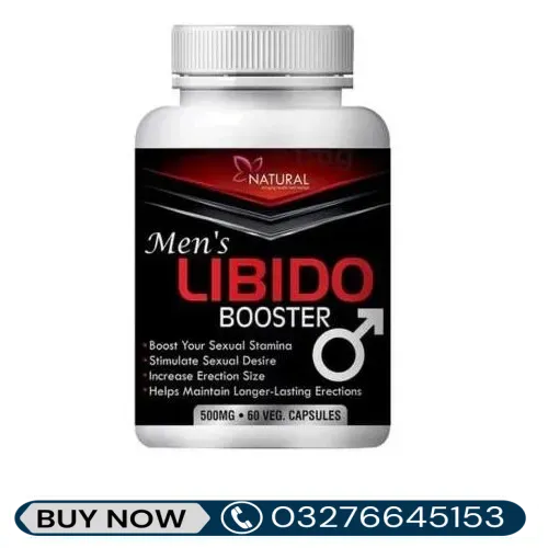  Natural Men's Libido Booster 500mg Capsule Price in Pakistan