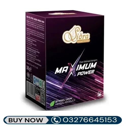  Sidra Maximum Power Herbal Energy Price in Pakistan