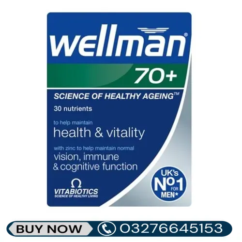 Wellman 70+ Tablets Price in Pakistan